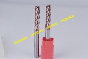 China Carbide Machining Tialn Coated Square End Mill With 40 mm Cutting Length factory
