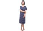 Yarn Dye Viscose / Elasthan Stripped Pajamas Ladies Summer Short Sleeves