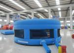 0.55mm Pvc Tarpaulin Kids Inflatable Castle Bounce House 5 X 5 X 3m For Water