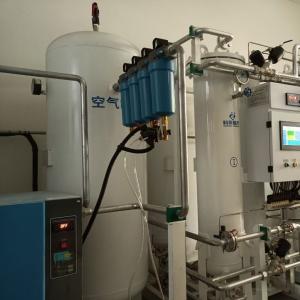 China PSA Compressed Air Oxygen Generator With Cylinders Filling Station on sale