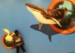 Piezoelectric Inkjet Silent Track Wall Mural Printer 720X2280DPI