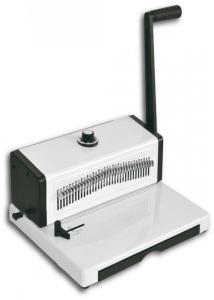 China Double Loop Book Wire Comb Binding Machine 34 Holes Paper Margin 2.5mm/4.5mm/6.5mm factory