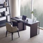 ODM Drescher Desk With Removable Drawers Smoked Wood Star Hotel Room Furniture
