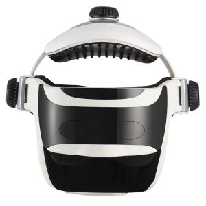 China Neck And Face Massage Helmet 28W Electric Scalp Massager Helmet factory