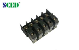 China Screw Feed Through Terminal Block , 600V 60A Wiring Terminal Blocks factory