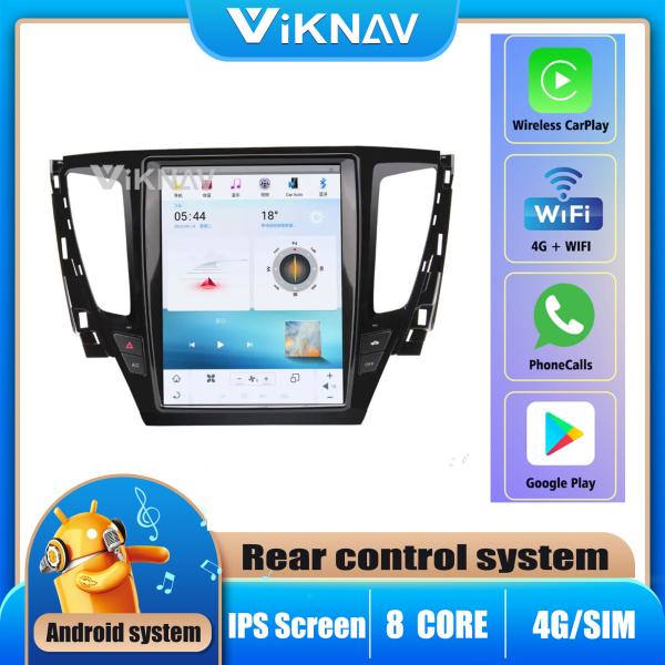 12.1 Inch Android 8 Core Car radio For 2020 pajero sport Navigation GPS