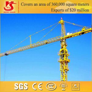 China 50m jib Telescopic Tower Crane offer tower crane hoist motor factory