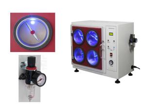 China ASTM Random Tumble Pilling Tester Abrasion Testing Machine For Fabrics factory