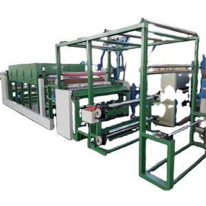 China Video Technical Support Electric Heating Glue Abrasive Paper Laminating Bonding Machine factory