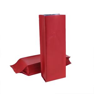 China Transparency Small Food OPP CPP Side Gusset Pouch VMPET factory