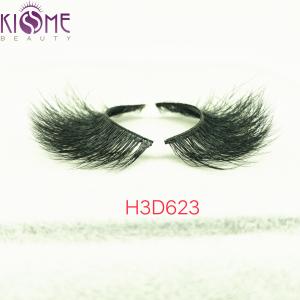 China Comfortable Dramatic Natural Looking Mink Lashes Blending Seamlessly H3D623 factory
