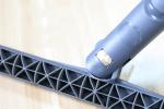 Window Glass Washer Plastic Swivel T Shape Frame Holder