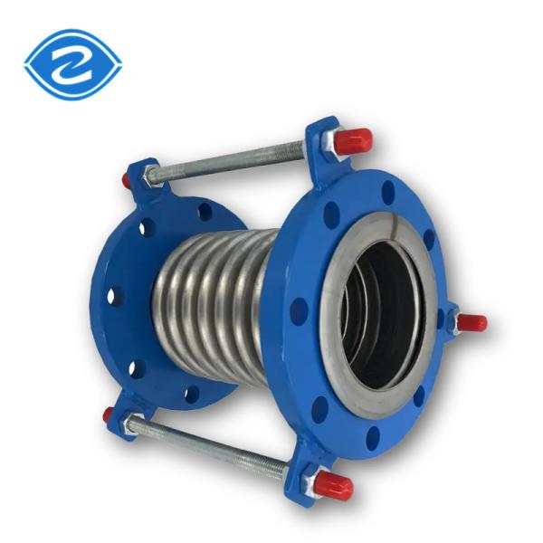 Pipes Line Steam Bellows Expansion Joints Carbon Steel Flange Metal 304