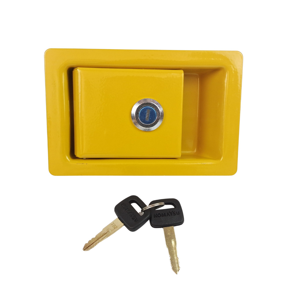 Excavator Hydraulic Pump Side Door Latch 11*17CM Side Cover Lock For KATO KOMATSU KOBLCO