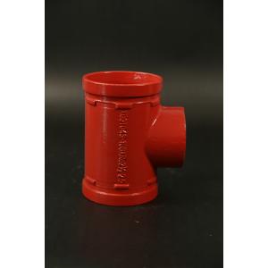 Reducer Grooved Tee Fittings For Precise / Dependable Grooved End Connections