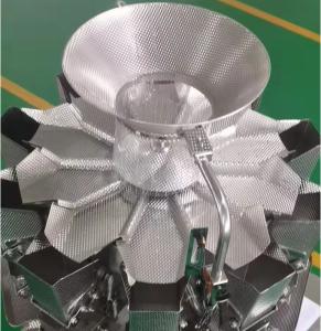 China PLC 14 Heads Multihead Weigher Coated 2.5 L Stainless Steel 304 factory