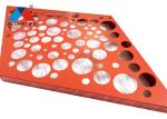 Decorative Aluminium Facade Panels With PVDF Coating Powder Coating