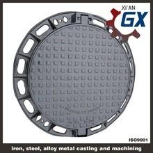 China BS EN124 Ductile Iron Cast Iron Manhole Covers Dimensions factory
