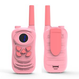 China LCD Display 3 Channels 0.5W ABS VOX 5km Walkie Talkie Toy factory