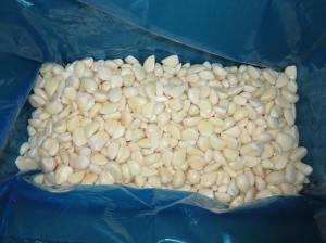 China IQF frozen garlic dice/slice/BQF garlic paste/cloves/vegetables with BRC certificate factory