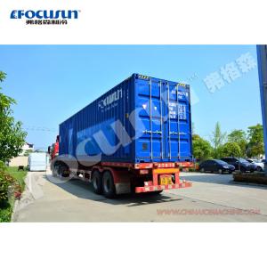Containerised Ice Block Making Machine 10 Tonnes Per Day Output Durable and