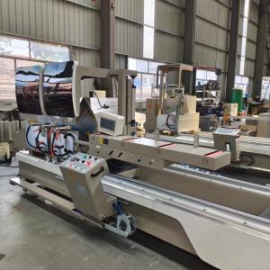 China Digital Display Double Head Aluminum Sawing Machine With 500mm Diameter Saw Blade factory