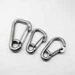 9mm-29mm 304/316 Stainless Steel Flat Safety Buckle Spring Lifting Hook Quick
