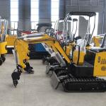 Crawler 1T Micro Digger Internal Combustion Drive Hydraulic Compact Excavator