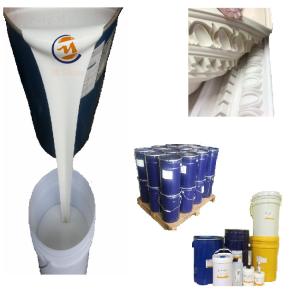 China Mixing Ratio 100 2 Hardness 28 Shore A RTV-2 Liquid Silicon Rubber Mold Making for Plaster Cornice factory