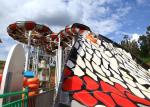 Thrilling Giant Water Snake Slide For Adult / Outdoor Play Equipment