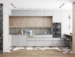 Kitchen Furniture Full Lacquer Kitchen Cabinets for Apartments