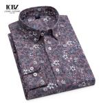 Advantage Breathable Material Oxford Printing Casual Fashion Small Flower Shirt