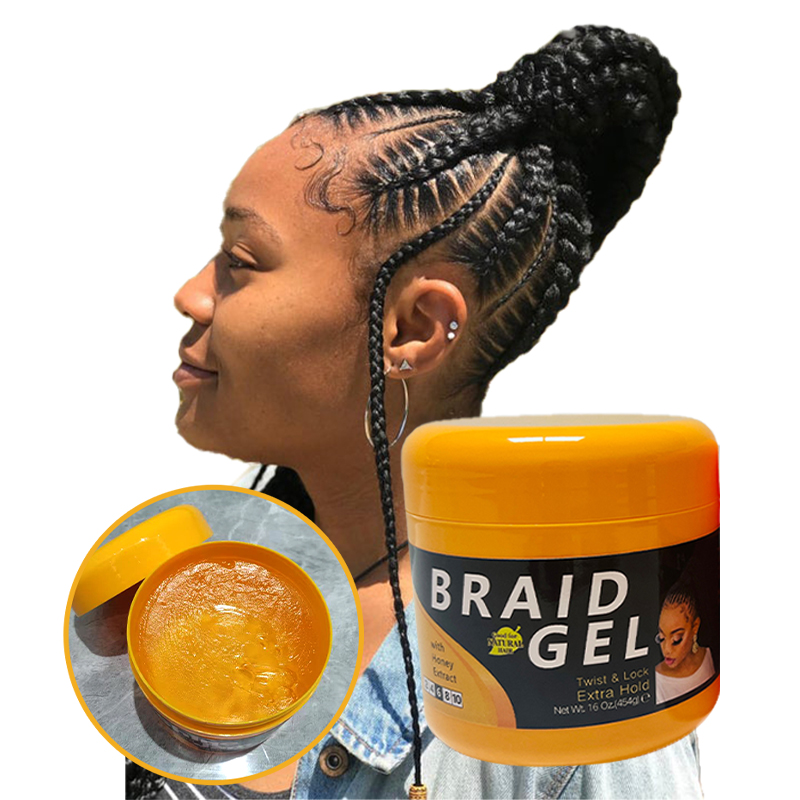 Strong Hold Private 500g Honey Bee Wax Shine Hair Pomade Wax for Strong Hair Styling Hold