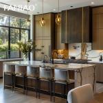Modern Luxury Ready to Assemble Interior Furniture Flat Pack Cabinet Design