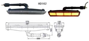 China High Intensity Catalytic Gas Heater Infrared Emitter For Paper Drying factory