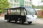 72V Battery Power Electric Sightseeing Car With Rain Cover 14 Inch Tire
