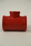High Pressure Grooved Tee Fittings Corrosion Resistance 362 PSI Rating
