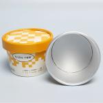 85ml Ice cream paper cup disposable ice cream paper bowls yoghurt paper cup and