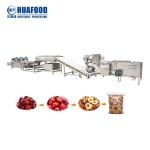 Vegetable And Fruit Washing Process Line Potato Washing Cleaning Machine Salad