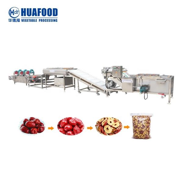 Vegetable And Fruit Washing Process Line Potato Washing Cleaning Machine Salad
