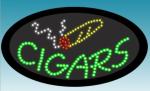 Led sign - Cigar
