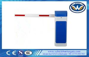 China AC Pure Copper Motor Electric Car Park Barriers Gate Straight Arm Auto Parking factory