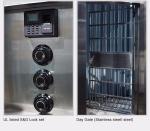 Width 2000mm 60minutes Anti Burglary Basement Vault Door For Bank