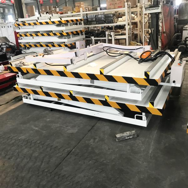 Flat Hydraulic Lifting Platform for Furniture and Wooden Board Production 3KW