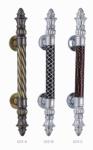 Aluminum Hidden Drawer Hardware Kitchen cabinet door Pull Handles