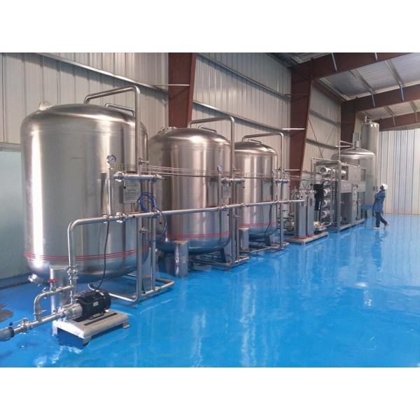 SUS316 8000BPH Spring Water Bottling Line ROAL Capping 120mm Bottle