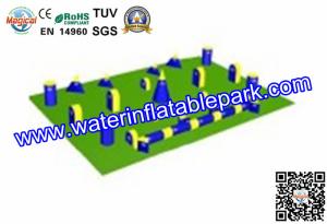 China Popular Millenium Inflatable Paintball Bunkers Arena For 7 Men factory