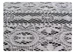 Geometric Polyester Lace Fabric OEM / ODM Offer CY-CT9097