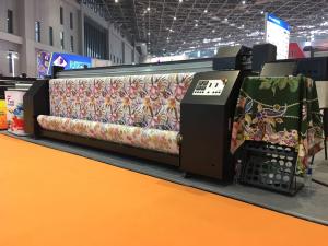 China Cmyk Colour Digital Fabric Printer Low Consumption For Led - Box Fabric factory