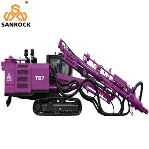 China Mining Top Hammer Drilling Rig Hydraulic Rotary Blast Hole Crawler Drilling Rig factory